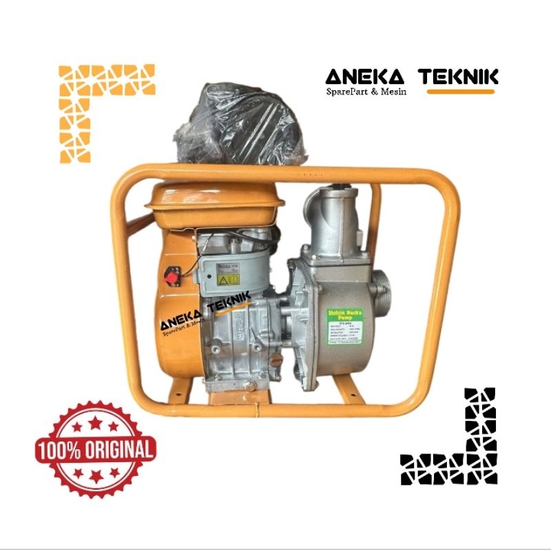 ANEKA TEKNIK Mesin Pompa Air Robin RTG-300 5.0 HP - Pompa Alkon Robin 3 inch