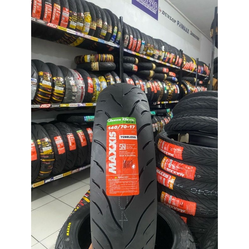 BAN MOTOR TUBLESS MAXXIS GREEN DEVIL 140/70-17