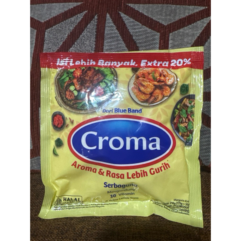 

Croma dari Blue Band Margarin Serbaguna 210g