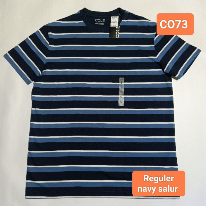 Kaos T Shirt Pria Merek Cole Branded Matahari Original