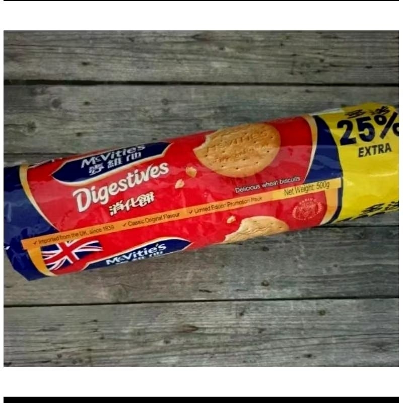 Mcvities digestive original biscuit import