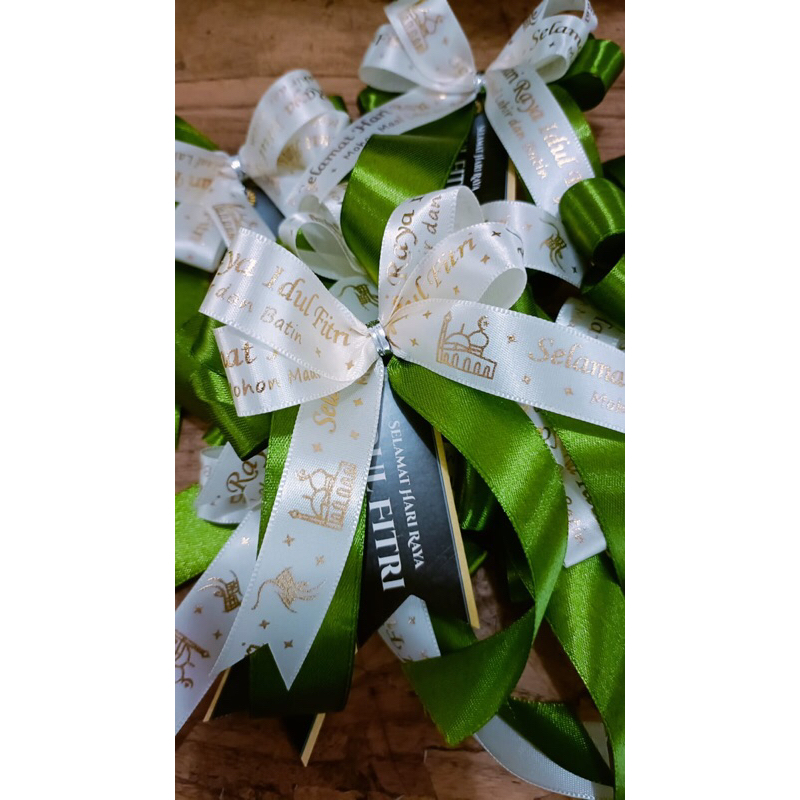 

Pita idul fitri sudah jadi siap pakai