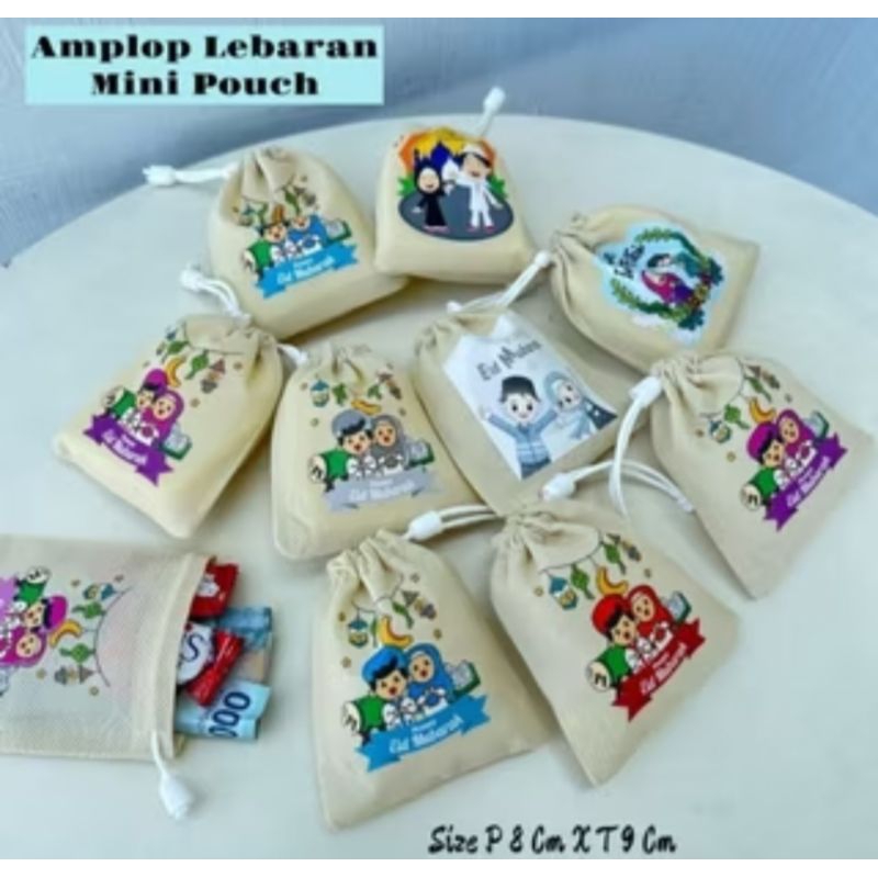 

ANGPAO LEBARAN MINI SERUT /DOMPET POUCH MINI SERUT / ISI (1 LUSIN 12 PCS)