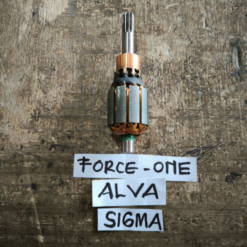 Angker Dinamo Starter Yamaha Champ Alfa Sigma F1 FIZ FIZR Original Yamaha
