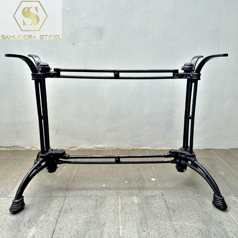 kaki meja besi kebo 70cm x 95cm kaki meja cafe/restaurant/bar