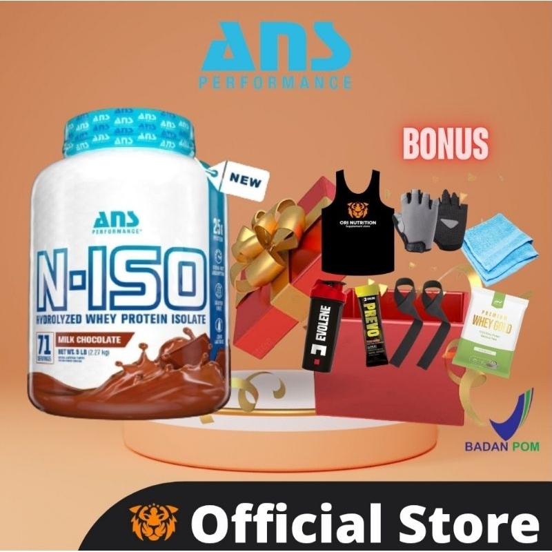 ANS N ISO ANS PERFORMANCE 5 LBS LB HIDROLIZED ISOLATE WHEY PROTEIN HYDROLIZED N-ISO