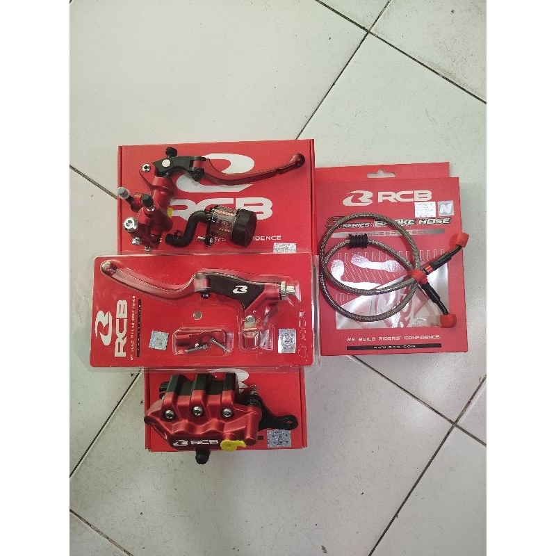 RCB - paketan master rem S1 handle kopling s1 kaliper s series selang rem s series Yamaha RX KING