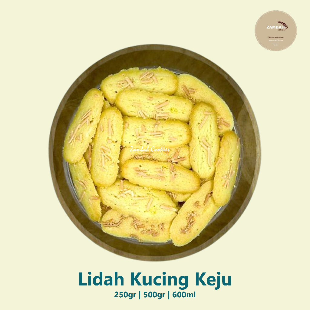 

Kue Kering Lidah Kucing Keju