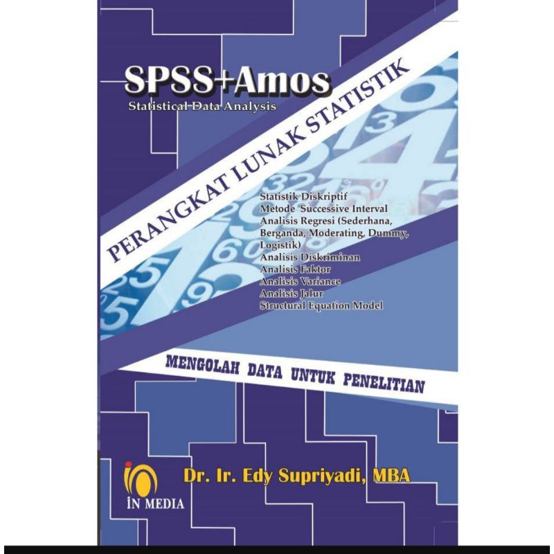 ORIGINAL Buku SPSS + AMOS karangan Edy Supriadi
