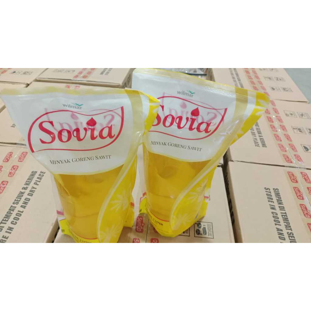 

Minyak Goreng Sovia 1 liter Pouch