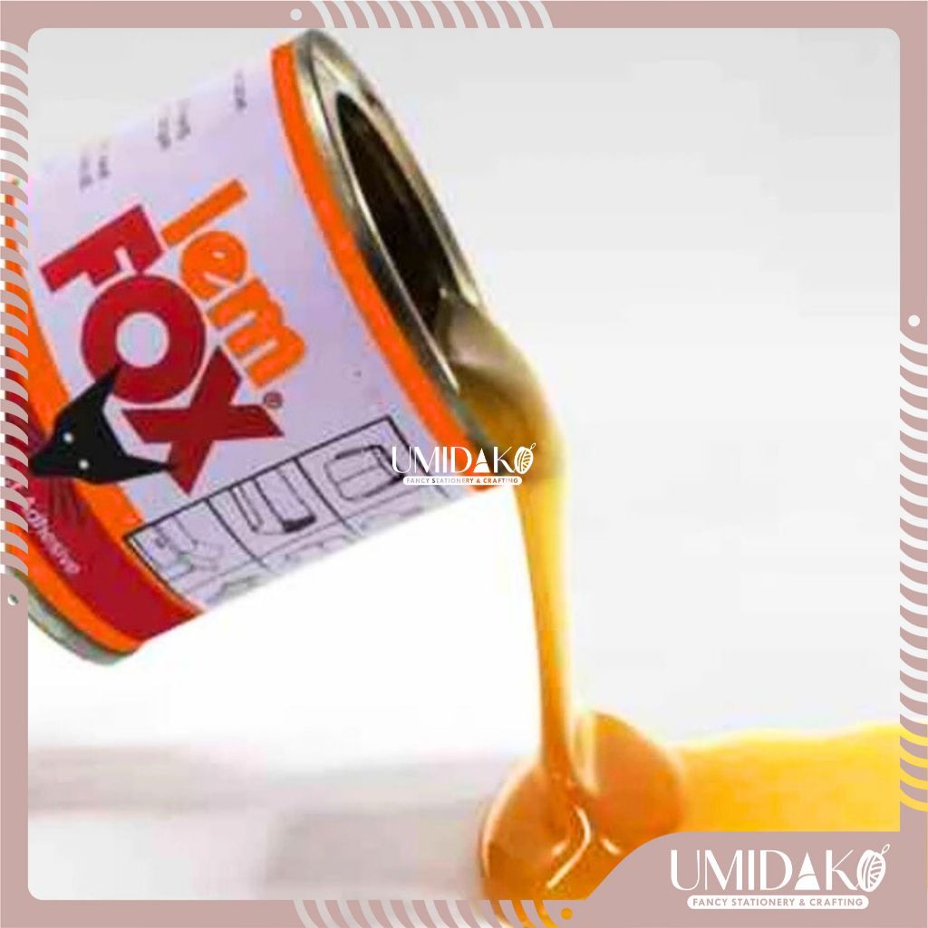 

[ UMIDAKO ] LEM FOX KUNING 70 GR / LEM KUNING FOX