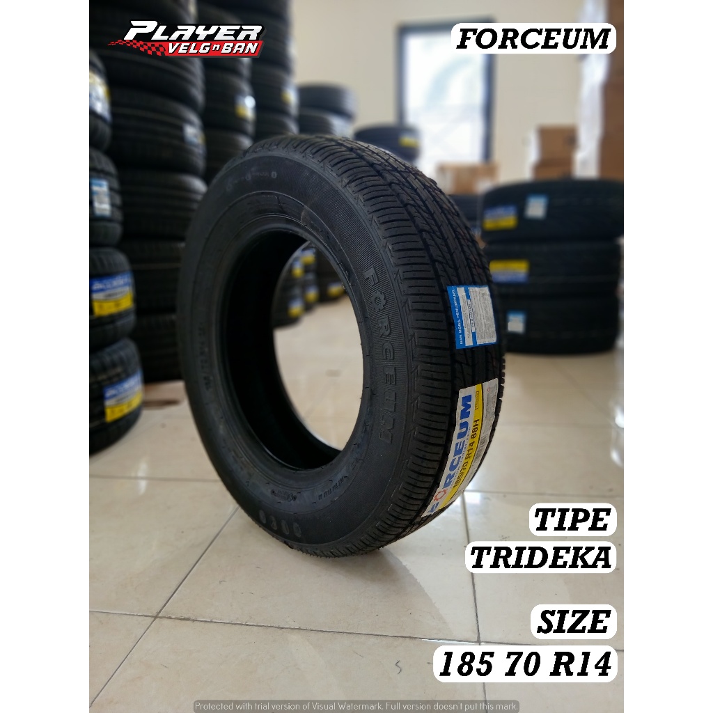 BAN MOBIL RING14 ENMPUK FORCEUM TRIDEKA 185 70 R14 BAN RADIAL PRODUKSI TERBARU