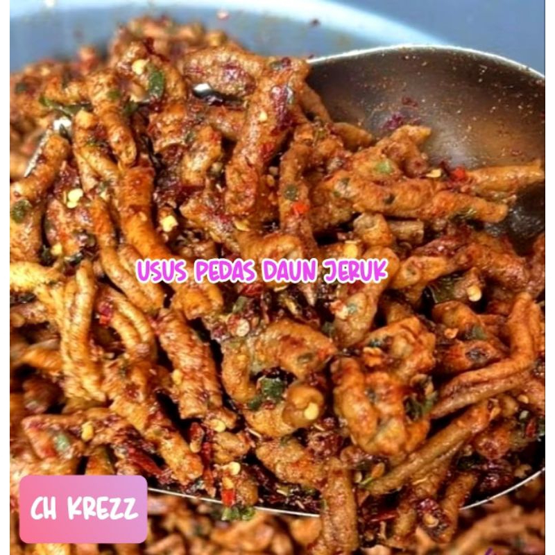 

USUS CRISPY PEDAS DAUN JERUK 1KG