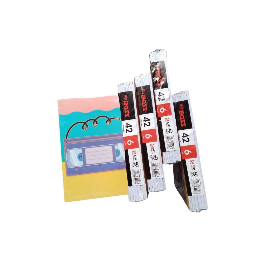 

Buku Tulis BIG BOSS 42 Lembar (1 Pak Isi 6 Buku)