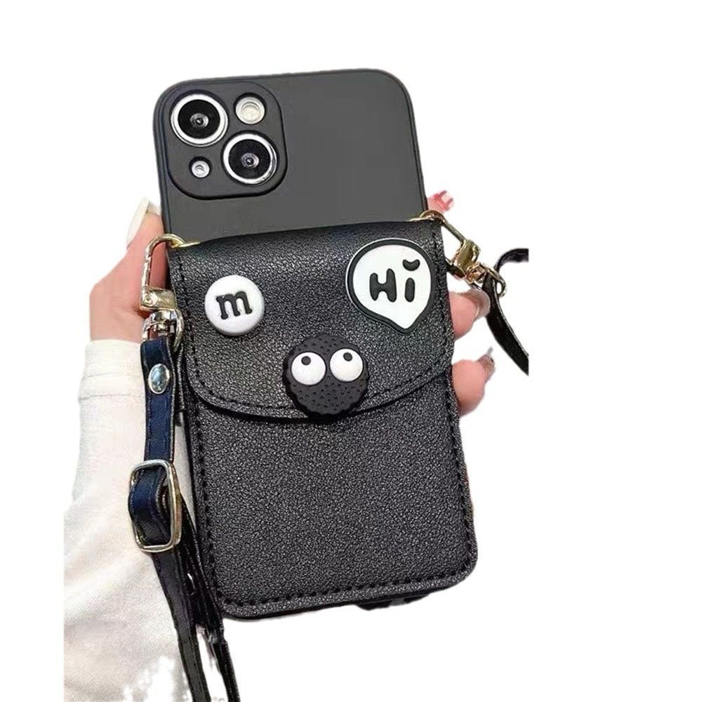 Case Dompet Lucu TJ13Q36 for Iphone 6 6+ 6s+ 7 8 7+ 8+ X Xs 11 12 13 14 14+ 15 15+ Plus Pro Max