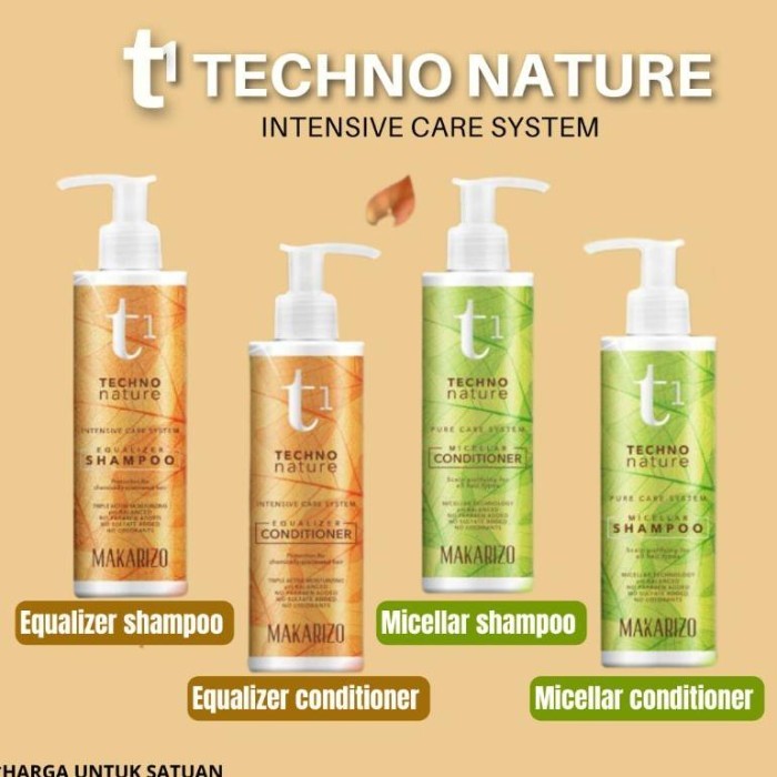 MAKARIZO T1 TECHNO NATURE SHAMPOO & CONDITIONER