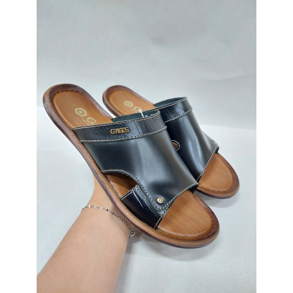Sandal GATS Terbaru - Sandal Kulit - Sandal Pria - JK703 - Sandal Pria GATS
