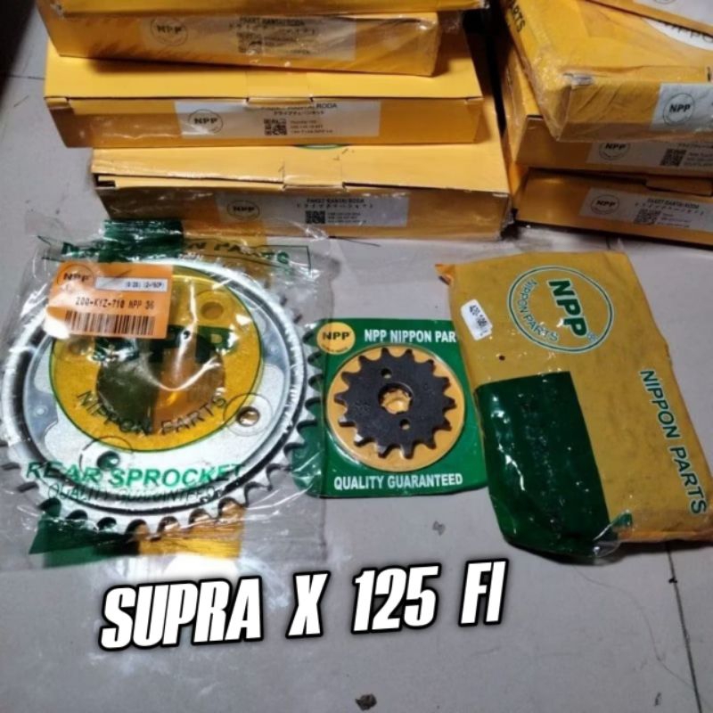 GIR GER SET RANTE SET SUPRA X 125 F1 NPP