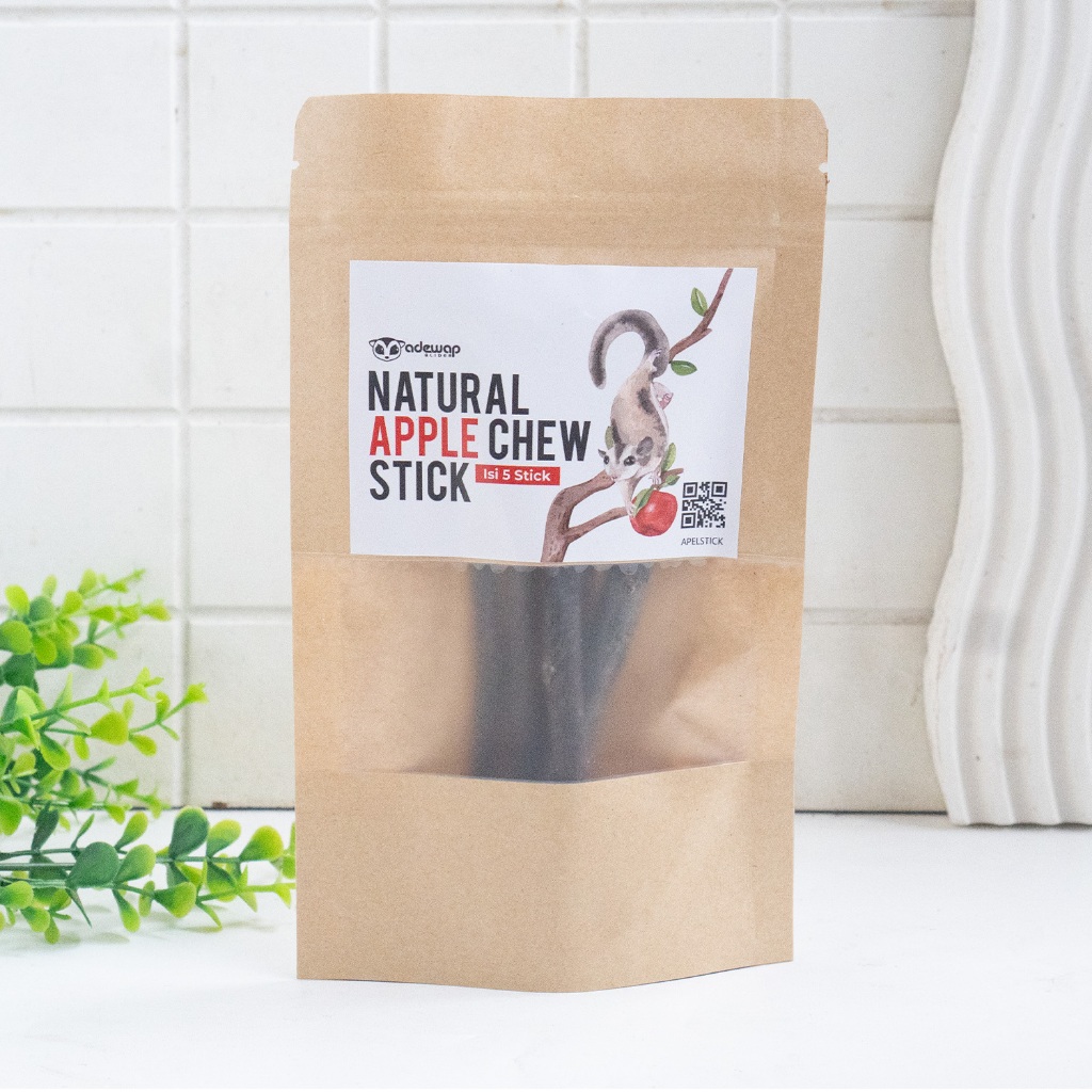 ADEWAP GLIDER Apple Orchard Chew Stick Gigitan Kayu Apel Sugar Glider