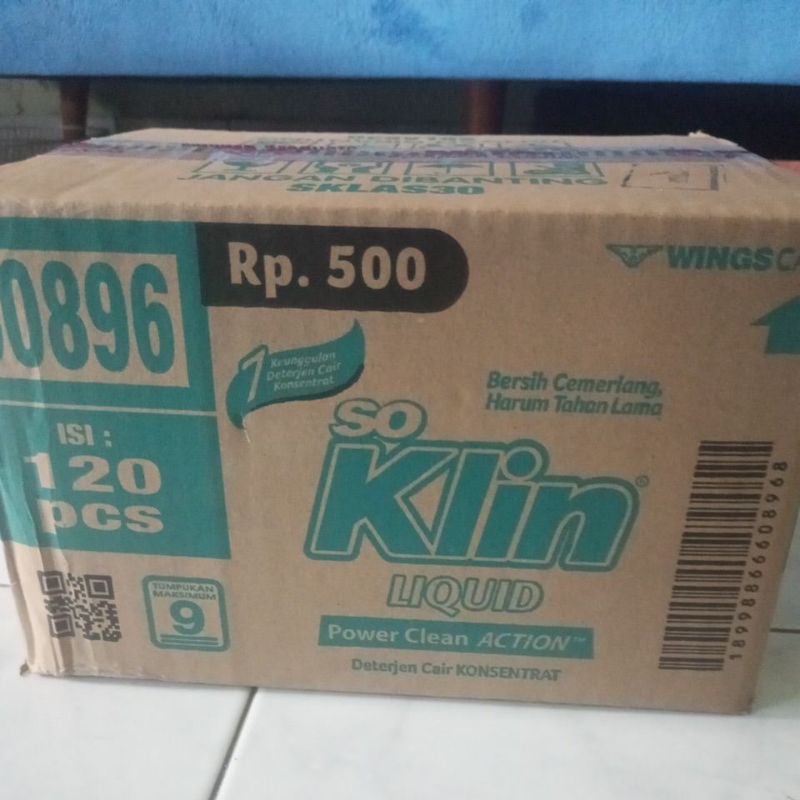 Soklin Liquid 1 Dus (120pcs)