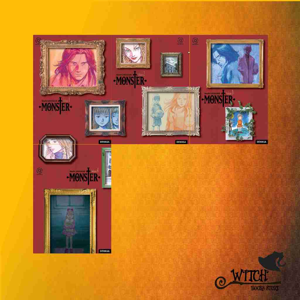 Komik Manga Monster (Cabutan, Satuan, Eceran)