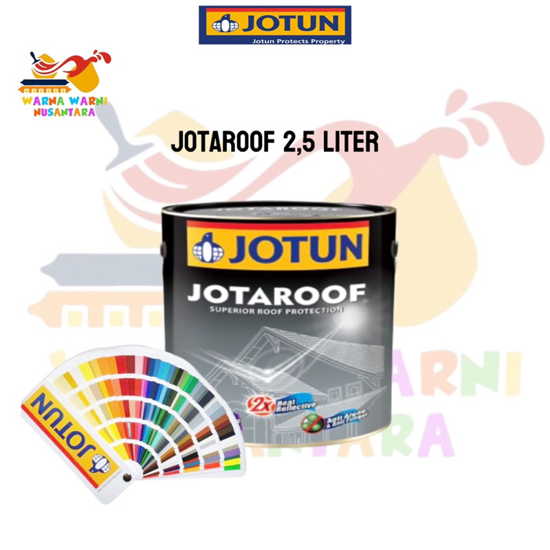 CAT GENTENG JOTUN JOTAROOF 2,5 LITER.CAT YANG SUDAH DIPESAN TIDAK BISA DIKEMBALIKAN ATAU DI RETURN.