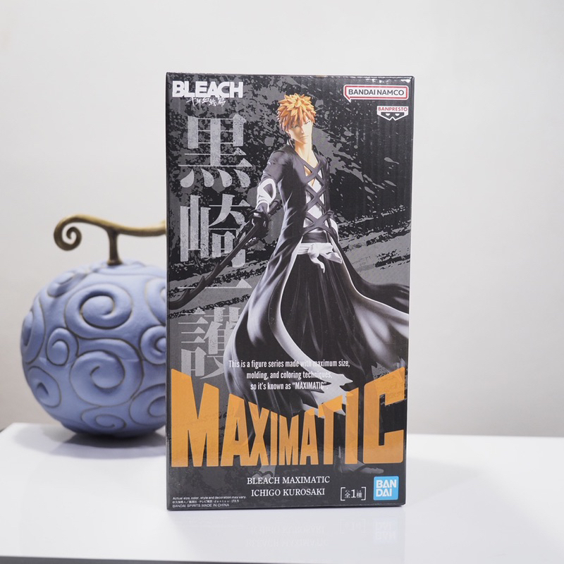 Bleach Maximatic Ichigo Kurosaki Banpresto Bandai Spirits Namco Original Figure Asia Version
