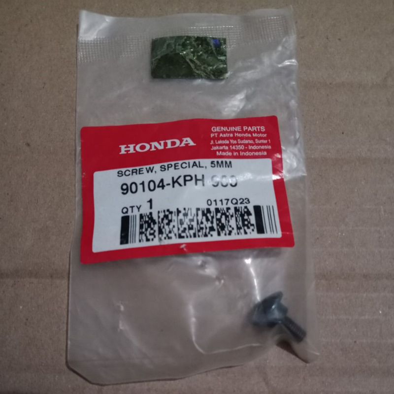 AHM 90104-KPH-900 Baut body screw special 5mm Supra125,CBR150/250,Karisma,Vario125/250,Revo