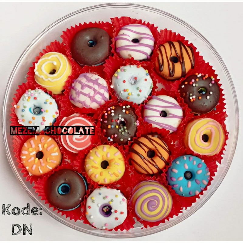 

coklat bentuk donat