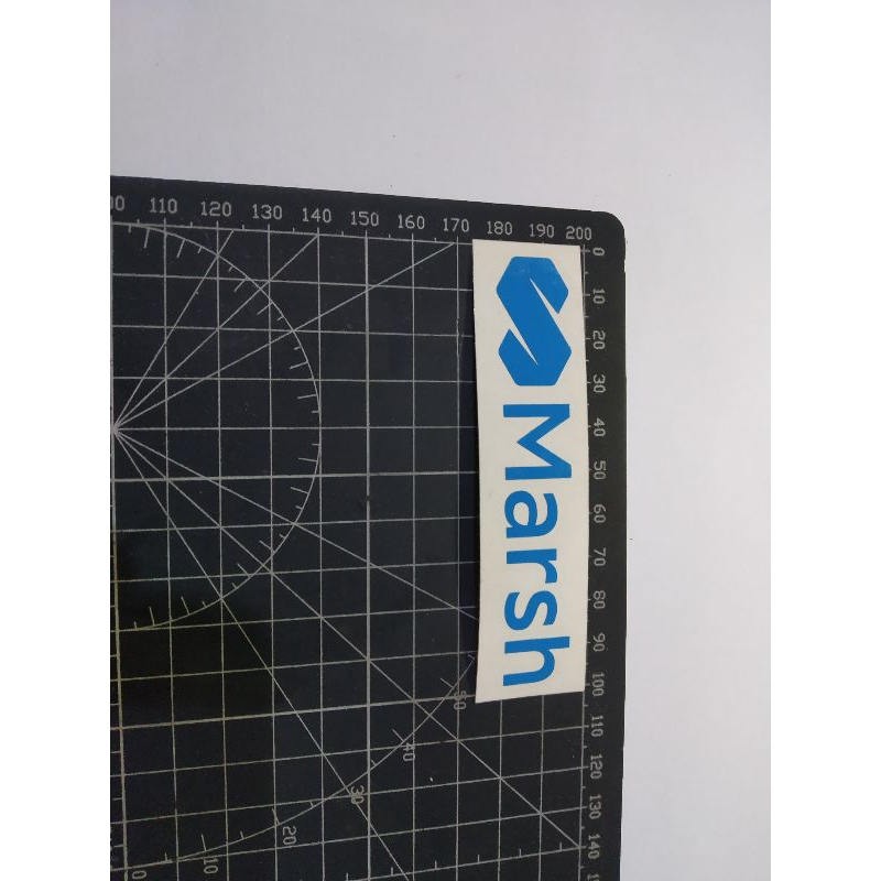 

stiker cutting marsh