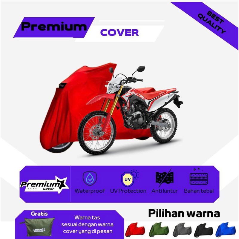 Sarung Cover Motor CRF 250 cc Premium Cover Anti Air