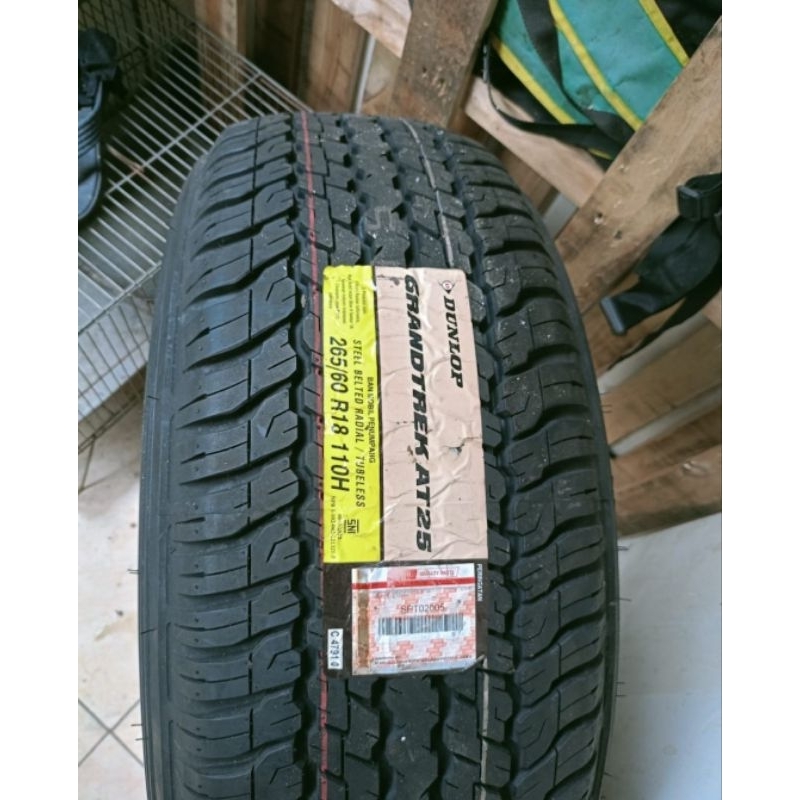 Ban Dunlop Grantrek AT25 265/60 R18 All New Pajero Sport SPT02005