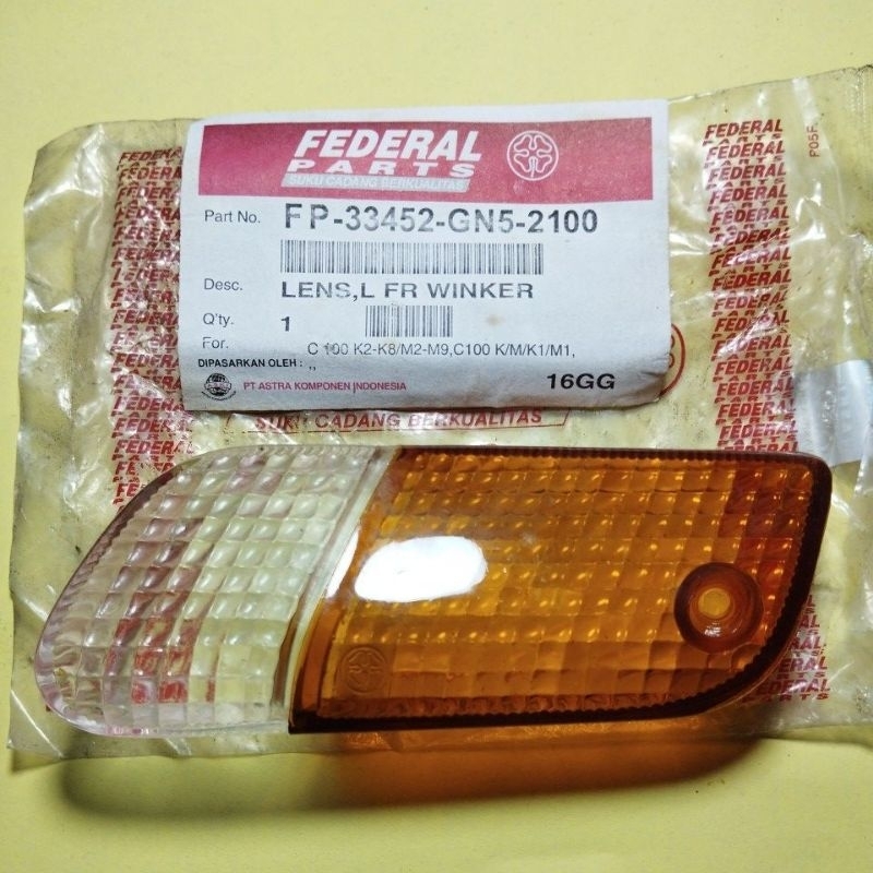 FP 33452 gn5 2100 840 original federal Part ahm astra Honda motor hgp genuine Parts winker L front m