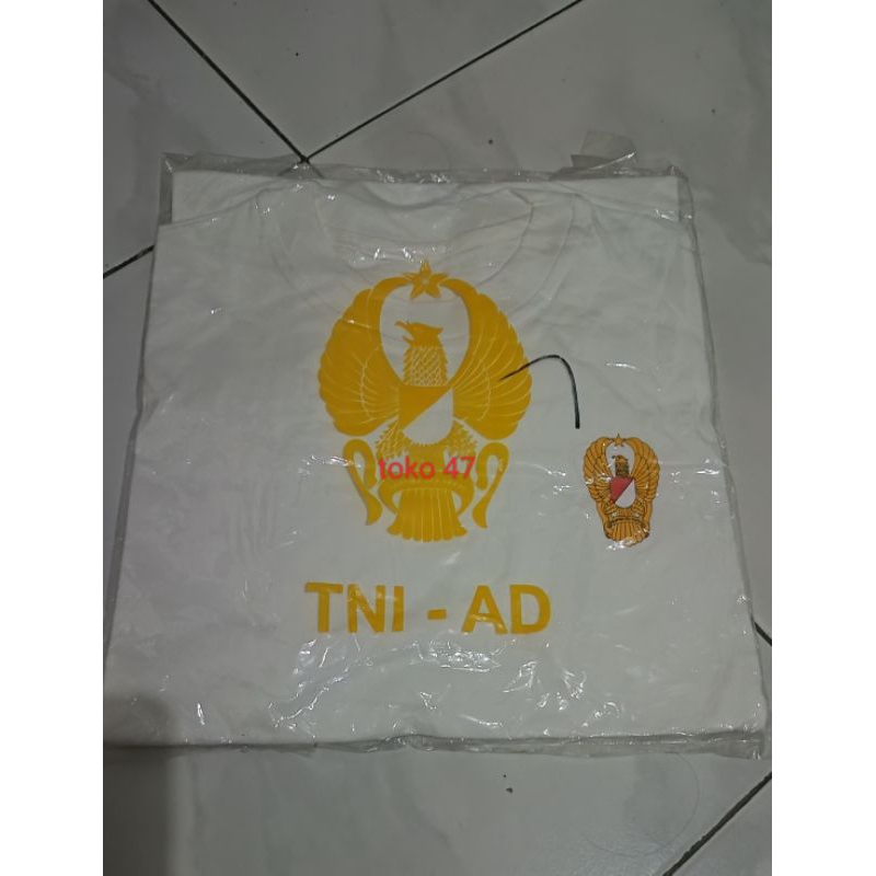 KAOS PDH PNS KEMHAN PUTIH / KAOS JATAH TNI