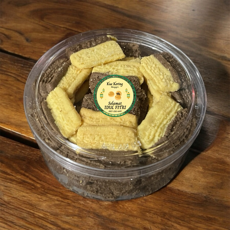 

Kue Kering Semprit Coklat Vanila 500gr