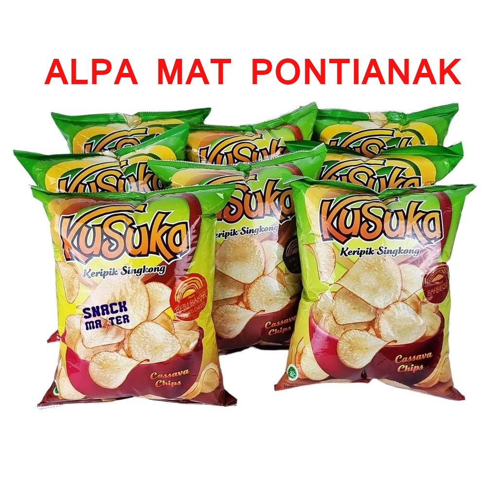 

Kusuka Keripik Singkong JUMBO - Netto 180gr, 60gr