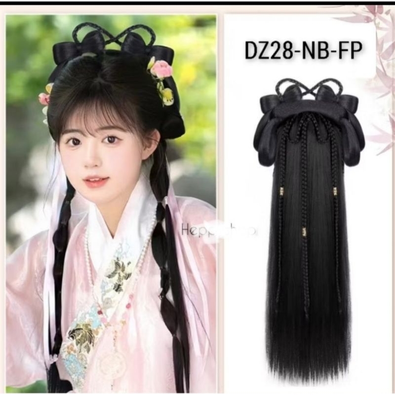 Bando rambut/ wig hairclip hanfu china