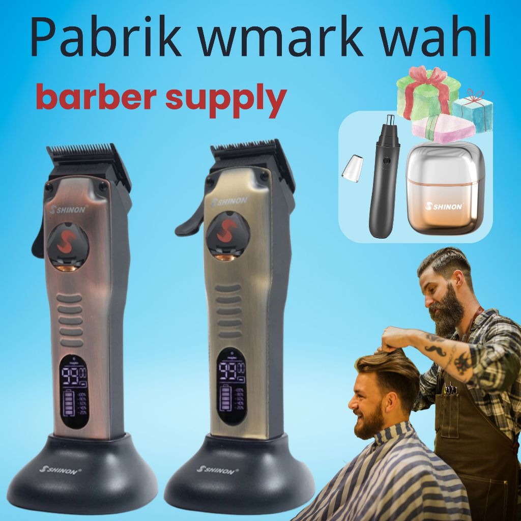 Free gift Alat Cukur Rambut Mesin wahl clipper cukur rambut wahl Cukur Kumis Elektrik Trimmer Jenggo