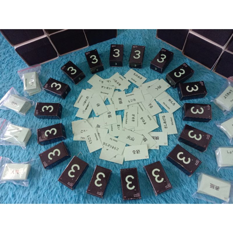 

FUJICARD Flashcard bahasa jepang kanji N3 total 900kartu tanpa ring