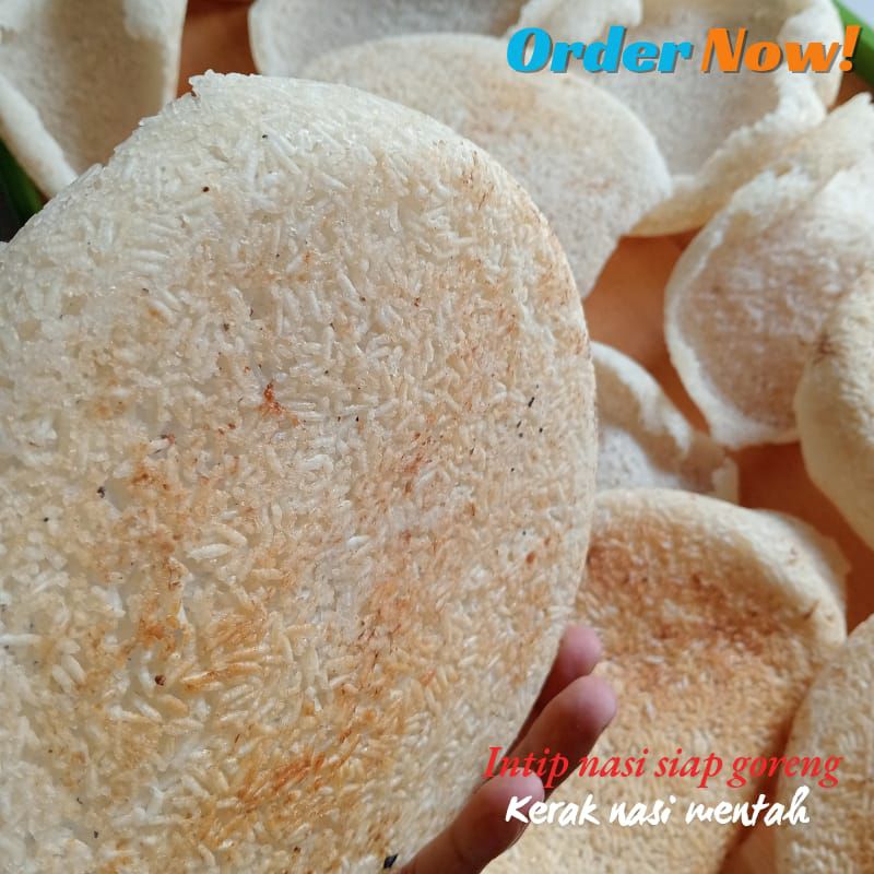 

kerak nasi (keron) mentah 1 kg / intip nasi / kerak nasi asli ready stock