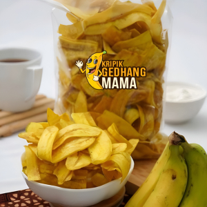 

Ceriping GEDHANG MAMA Renyah Kripik Pisang Renyah Cemilan Kripik Pisang Rasa Original 500gr