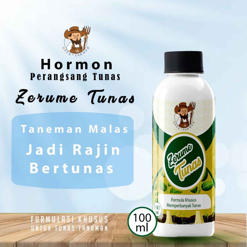 Geek Farmer - Zerume Tunas 100ml – Hormon Perangsang Tunas Tanaman