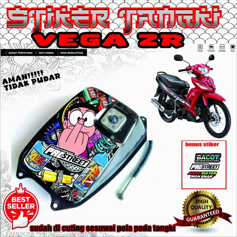 STIKER TANGKI VEGA ZR YAMAHA VEGA ZR