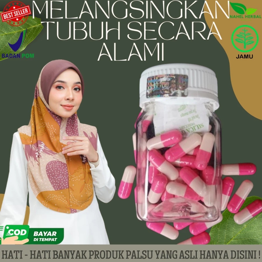 PELANGSING PINKY STRONG KAPSUL DIET PINK ORIGINAL 30 BUTIR / Pinky Obat Diet Penurun Berat Badan Amp