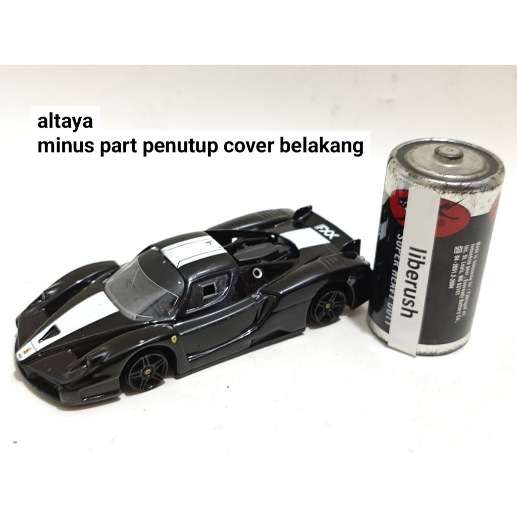 Diecast altaya Ferrari fxx black 2005 2006 1/43