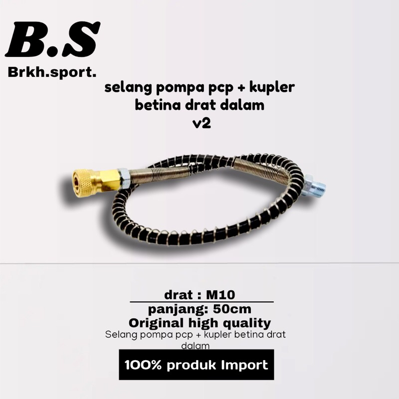 SELANG POMPA PCP+MINI KUPLER BETINA MURAHH