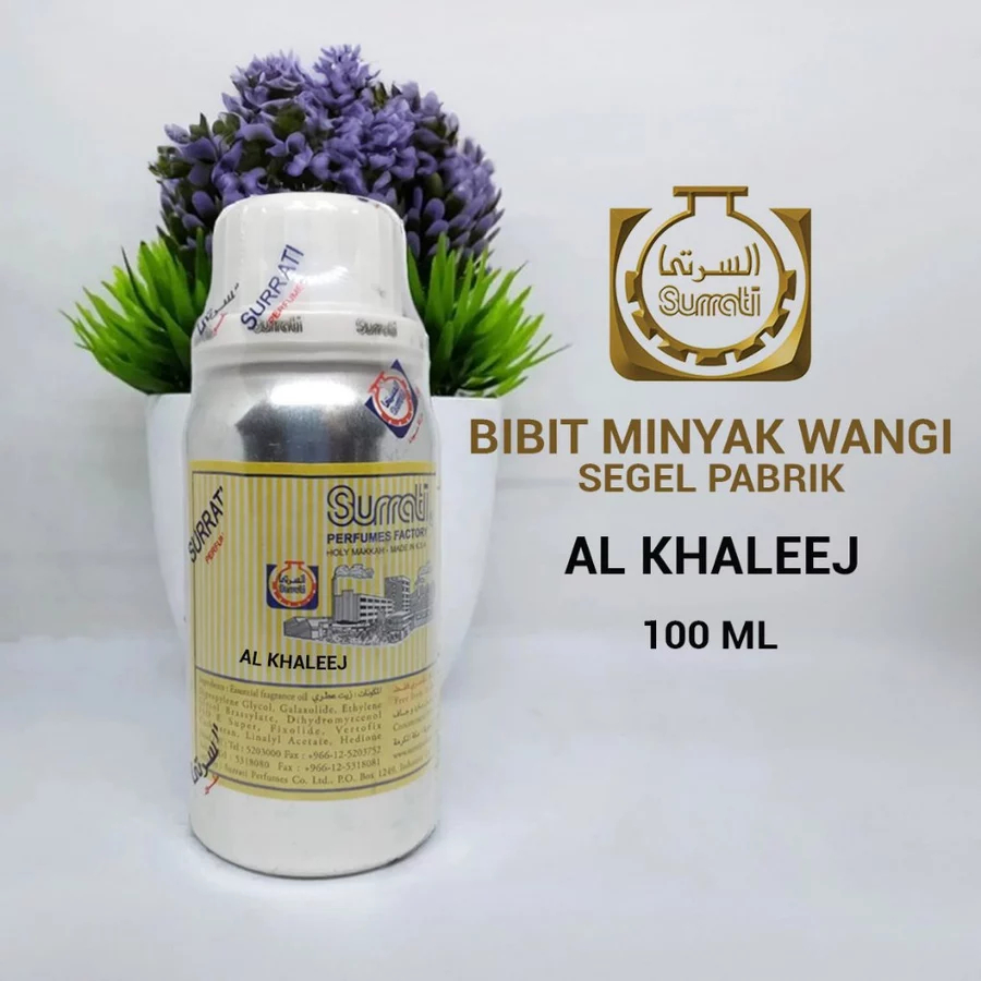 Al khaleej Bibit Parfum Al khaleej Surrati 100ml Original BerSegel