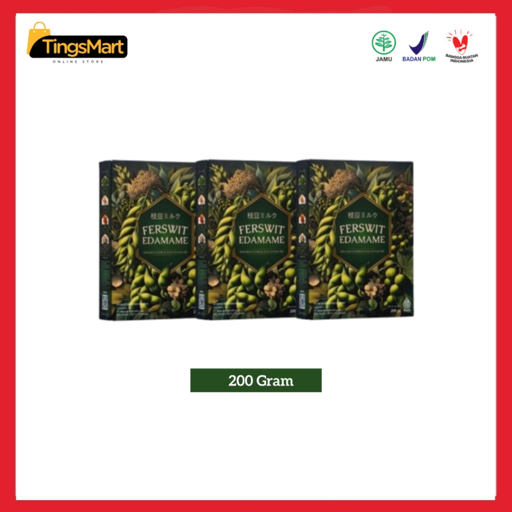 

Ferswit Susu Edamame Jepang Asli Paket 3 Box Original - Sakit Sendi, Asam Urat & Kolestrol