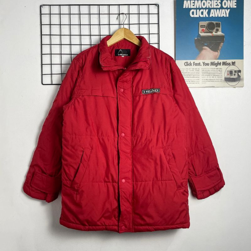 JAKET HEAD WINDBREAKER GELEMBUNG SECOND ORIGINAL