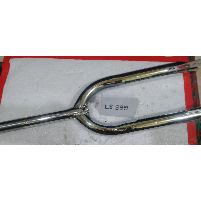 FORK SEPEDA BMX CHROOME / GARPU SEPEDA BMX